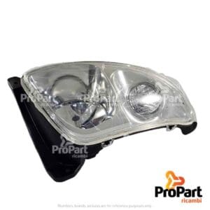 Headlamp LH suitable for New Holland - 84156845