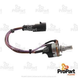 Blower Switch suitable for Fiat, New Holland - 84277314
