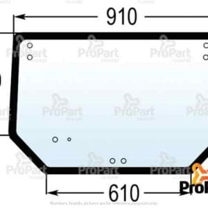 Main Rear Glass - 84396387