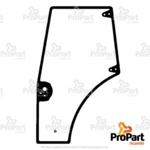 LH Door Glass  -8 Hole - 87620234