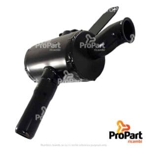 Muffler suitable for New Holland - 87704566