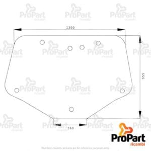 Rear Glass - 87744542