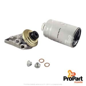 Fuel Filter Assembly c/w Hand Primer suitable for New Holland - 87800222