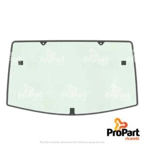 Rear Window Glass suitable for John Deere - AL212195
