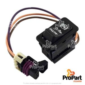 Toggle Rocker Switch - AL228152