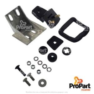 Rear Window Hinge Assembly suitable for John Deere - AL71327
