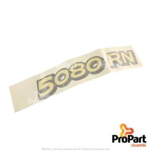 "5080 RN" Decal LH - L176213