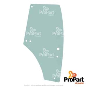 RH Door Glass suitable for John Deere - R198625