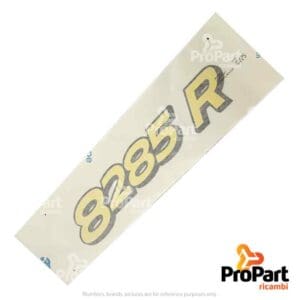 8285R Model Label LH suitable for John Deere - R297412