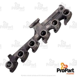 Exhaust Manifold  6 Cyl suitable for John Deere - R527696